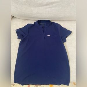 FIGS Maternity. Size S Navy Blue Scrub Top.